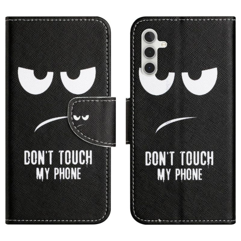 Flip Cover Samsung Galaxy A17 4g / 5g Rør Ikke Min Telefon