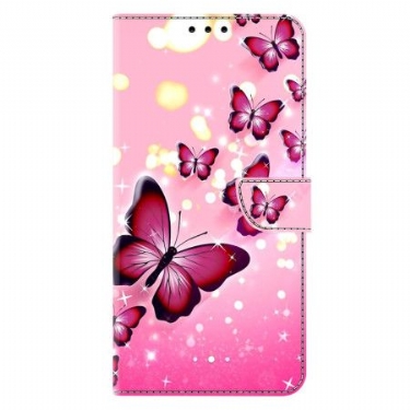 Flip Cover Samsung Galaxy A17 4g / 5g Rosensommerfugle