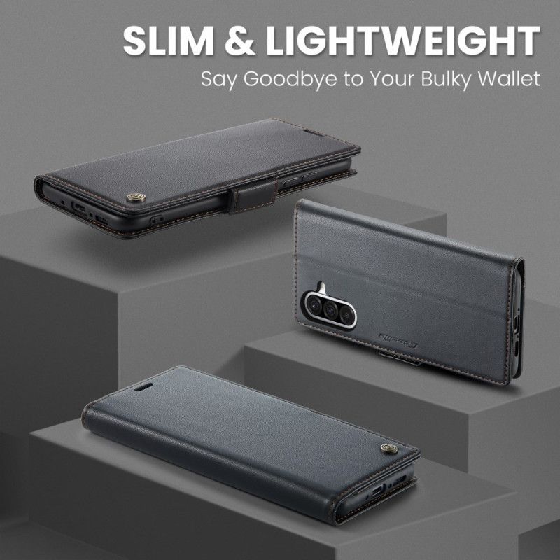 Flip Cover Til Samsung Galaxy A17 4g / 5g Caseme Rfid-blokerende