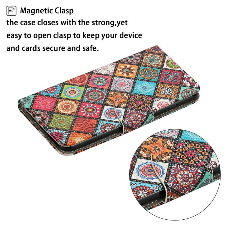 Flip Cover Til Samsung Galaxy A17 4g / 5g Etnisk Mønster