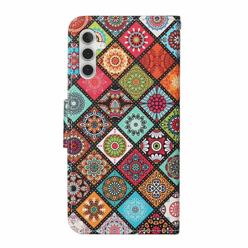 Flip Cover Til Samsung Galaxy A17 4g / 5g Etnisk Mønster