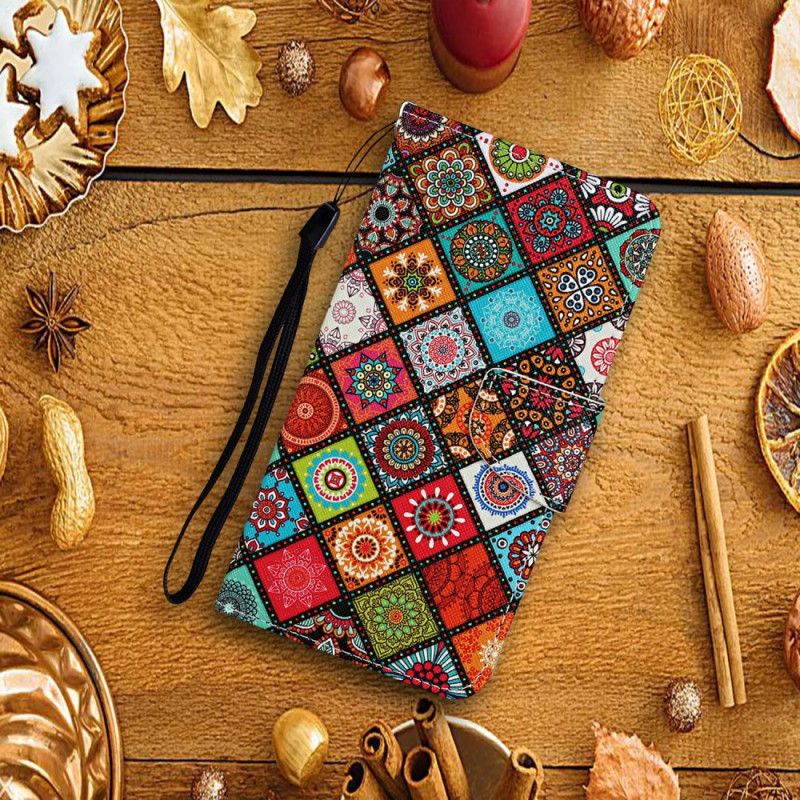 Flip Cover Til Samsung Galaxy A17 4g / 5g Etnisk Mønster