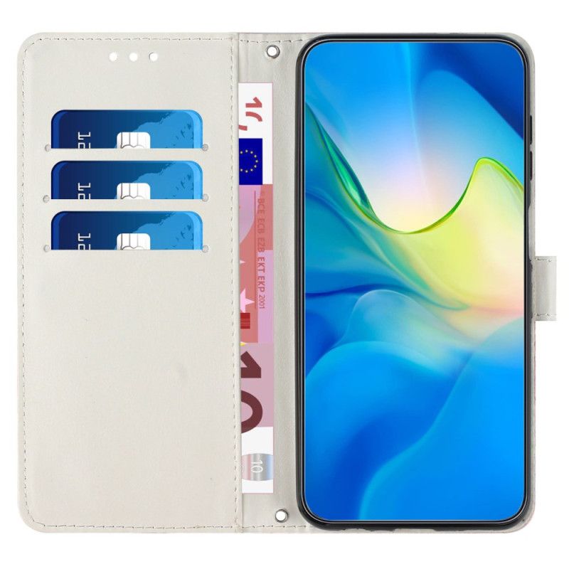 Flip Cover Til Samsung Galaxy A17 4g / 5g Marmor
