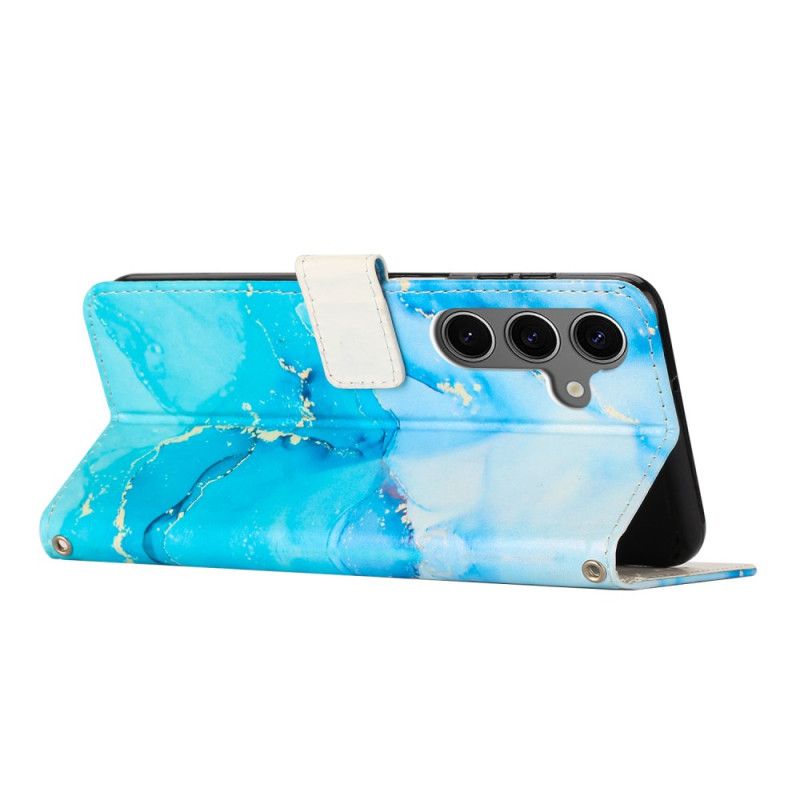 Flip Cover Til Samsung Galaxy A17 4g / 5g Marmor