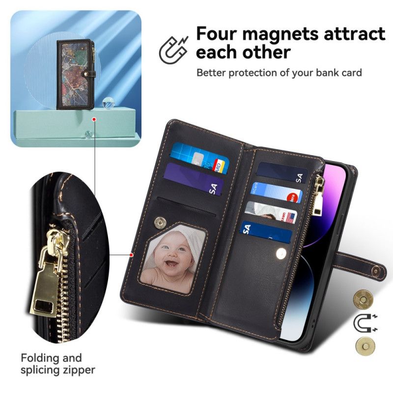 Læder Cover Samsung Galaxy A17 4g / 5g Galaxy-serien Eseble