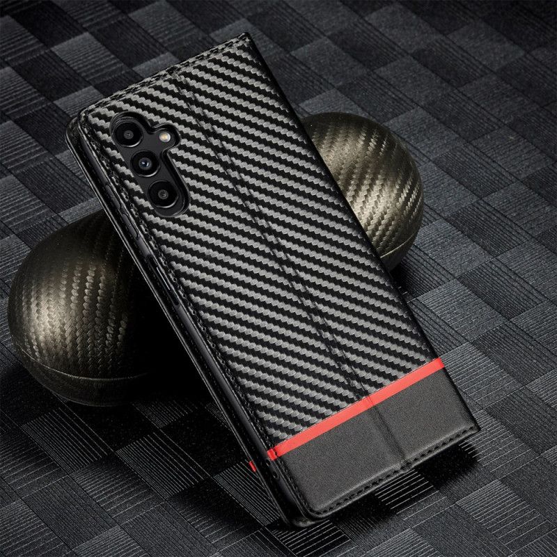 Læder Cover Samsung Galaxy A17 4g / 5g Lc.imeeke Kulfiber
