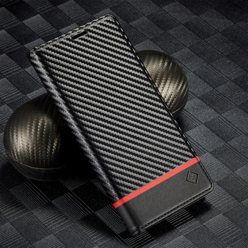 Læder Cover Samsung Galaxy A17 4g / 5g Lc.imeeke Kulfiber