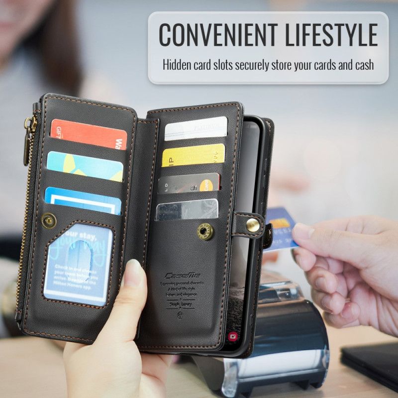 Læder Cover Samsung Galaxy A17 4g / 5g Telefon Etui 10 Caseme Kortholdere