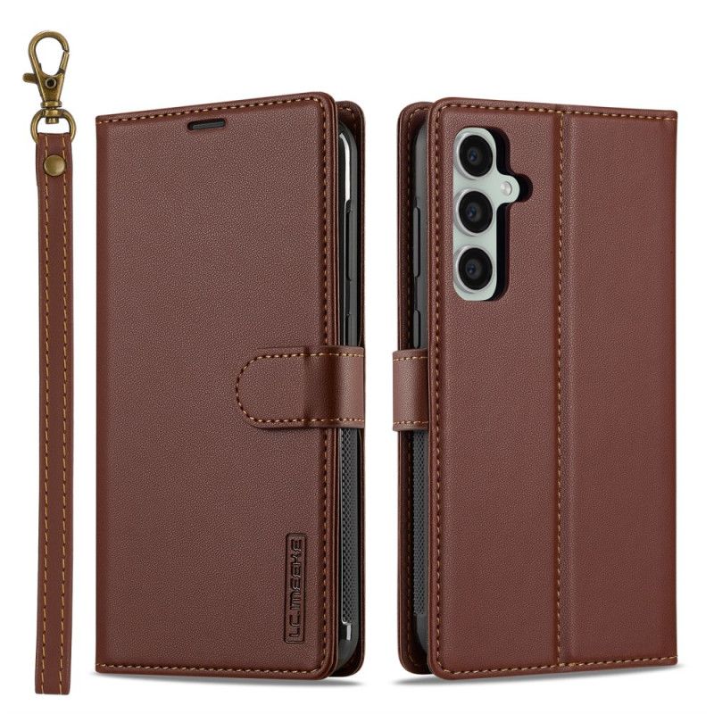 Læder Cover Samsung Galaxy A17 4g / 5g Telefon Etui Aftageligt Cover Lc.imeeke