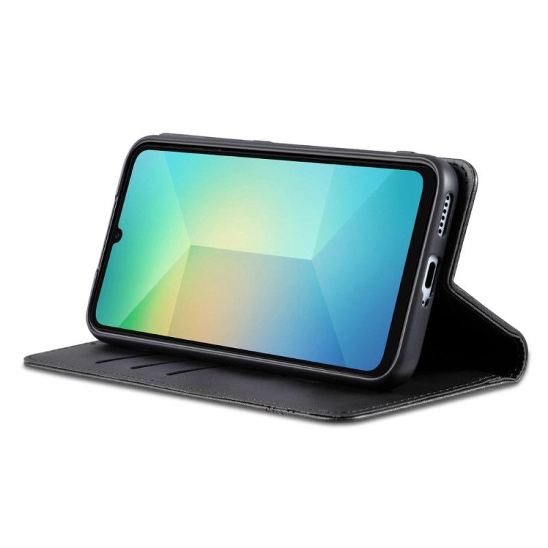 Læder Cover Samsung Galaxy A17 4g / 5g Telefon Etui Azns Lædereffekt