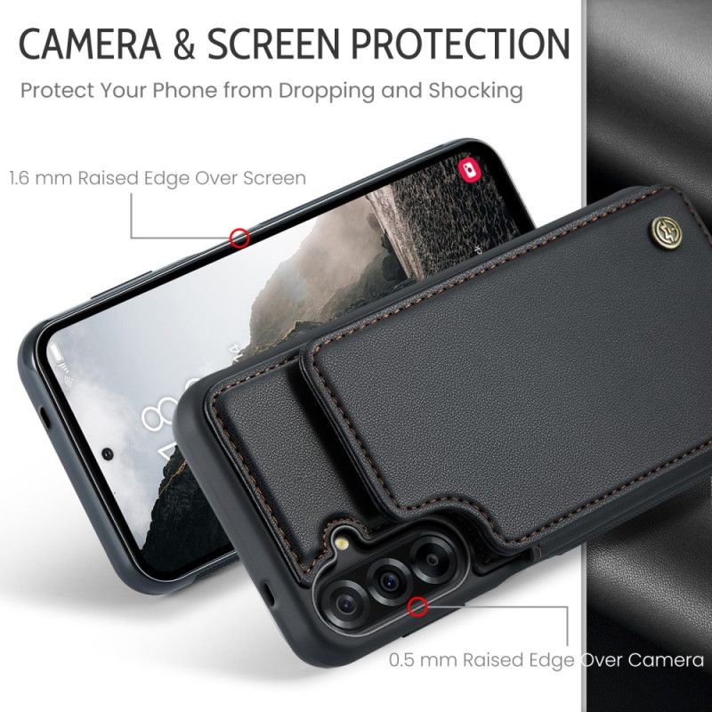 Læder Cover Samsung Galaxy A17 4g / 5g Telefon Etui Caseme Rfid-kortholder