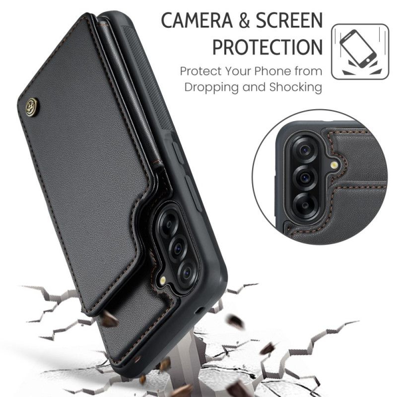 Læder Cover Samsung Galaxy A17 4g / 5g Telefon Etui Caseme Rfid-kortholder