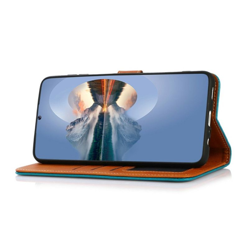 Læder Cover Samsung Galaxy A17 4g / 5g Telefon Etui Khazneh Guldlås