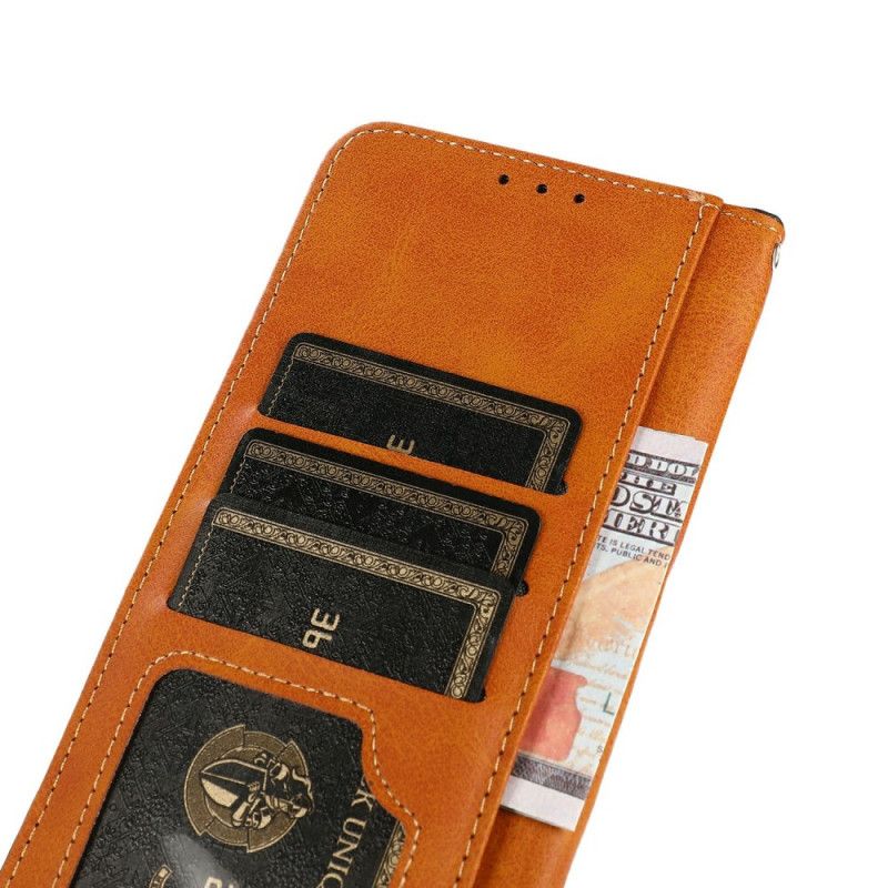 Læder Cover Samsung Galaxy A17 4g / 5g Telefon Etui Khazneh Guldlås