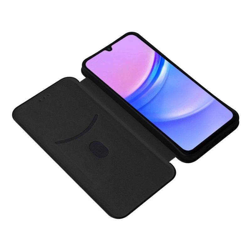 Læder Cover Samsung Galaxy A17 4g / 5g Telefon Etui Kulfiber