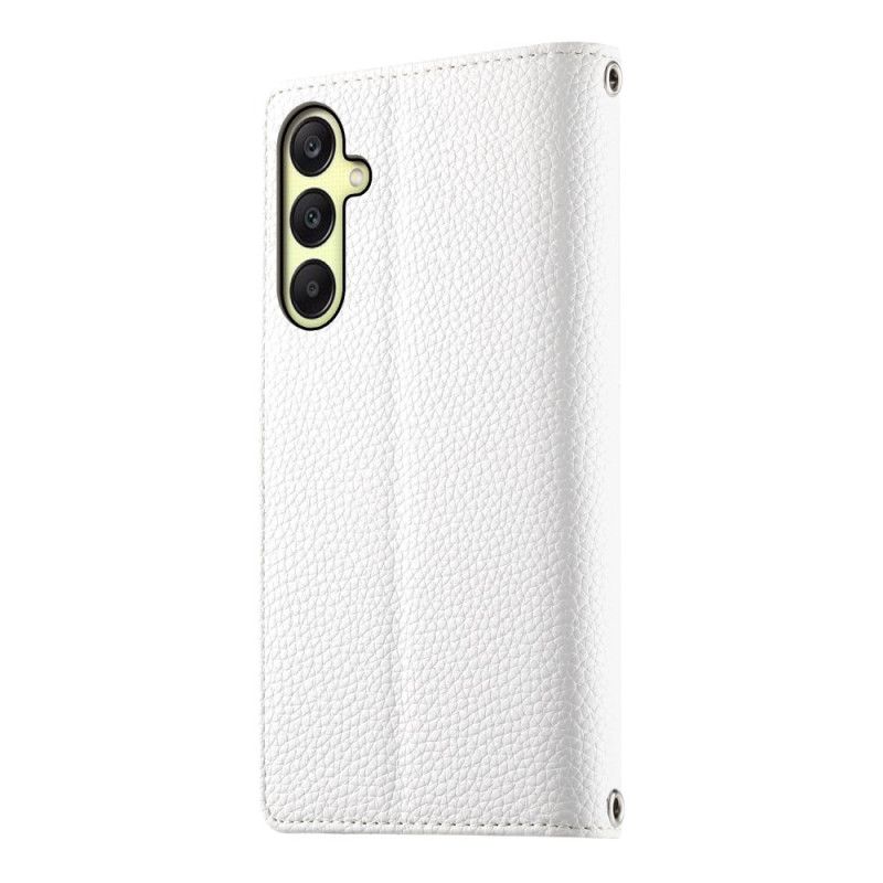 Læder Cover Samsung Galaxy A17 4g / 5g Telefon Etui Lynlås- Og Rempung