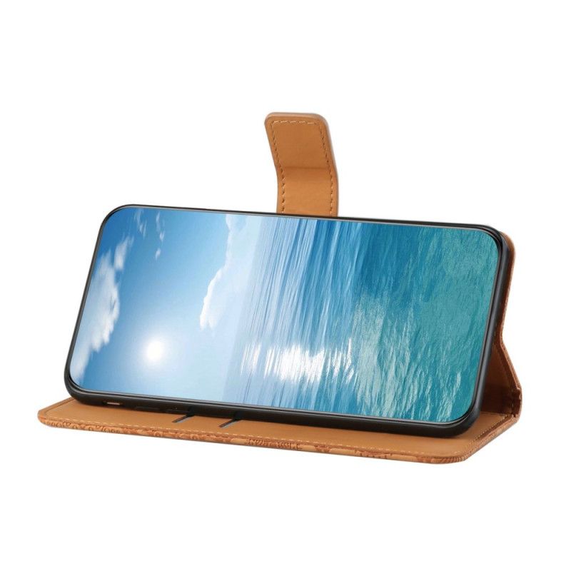 Læder Cover Samsung Galaxy A17 4g / 5g Telefon Etui Patchwork