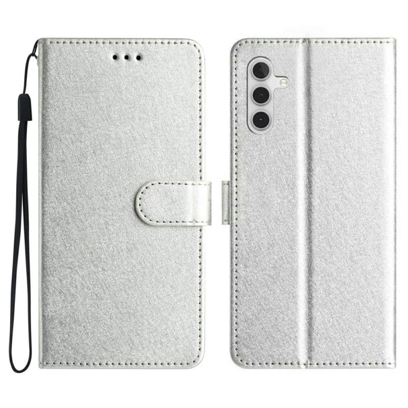 Læder Cover Samsung Galaxy A17 4g / 5g Telefon Etui Silketekstur