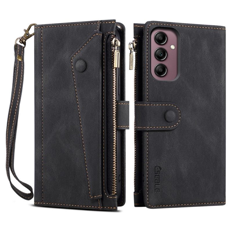 Læder Cover Samsung Galaxy A17 4g / 5g Telefon Etui Star-serien Eseble
