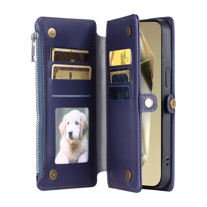 Læder Cover Samsung Galaxy A17 4g / 5g Telefon Etui Vintage Design
