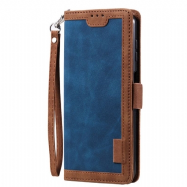 Læder Cover Samsung Galaxy A17 4g / 5g Telefon Etui Vintage Rfid-pung