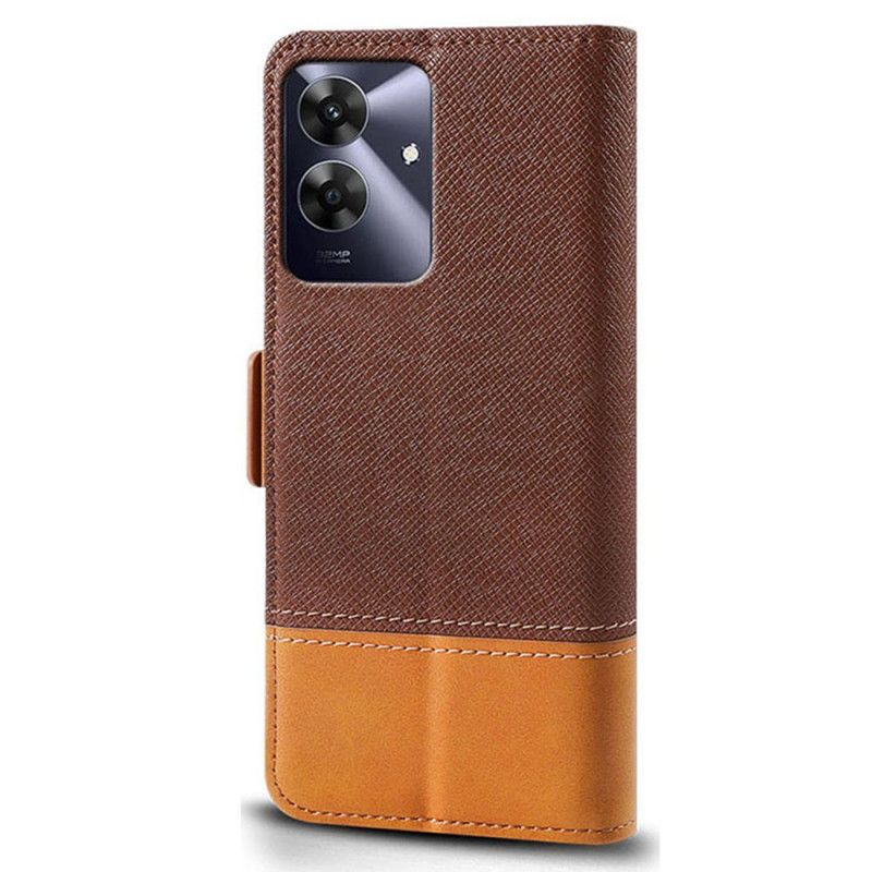 Flip Cover Realme Note 60 Tofarvet