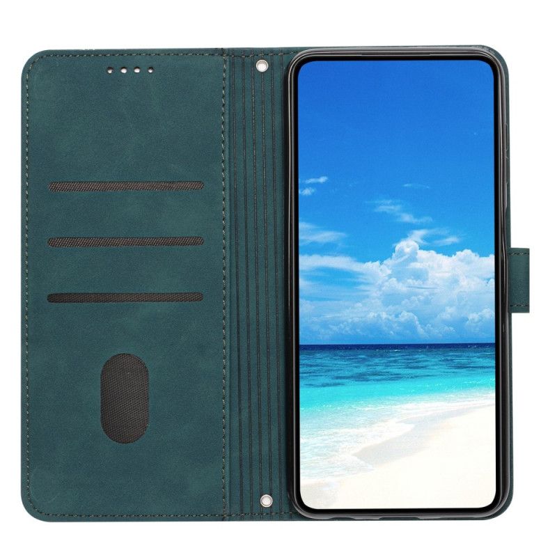 Flip Cover Til Realme Note 60 Smiley Face-rem