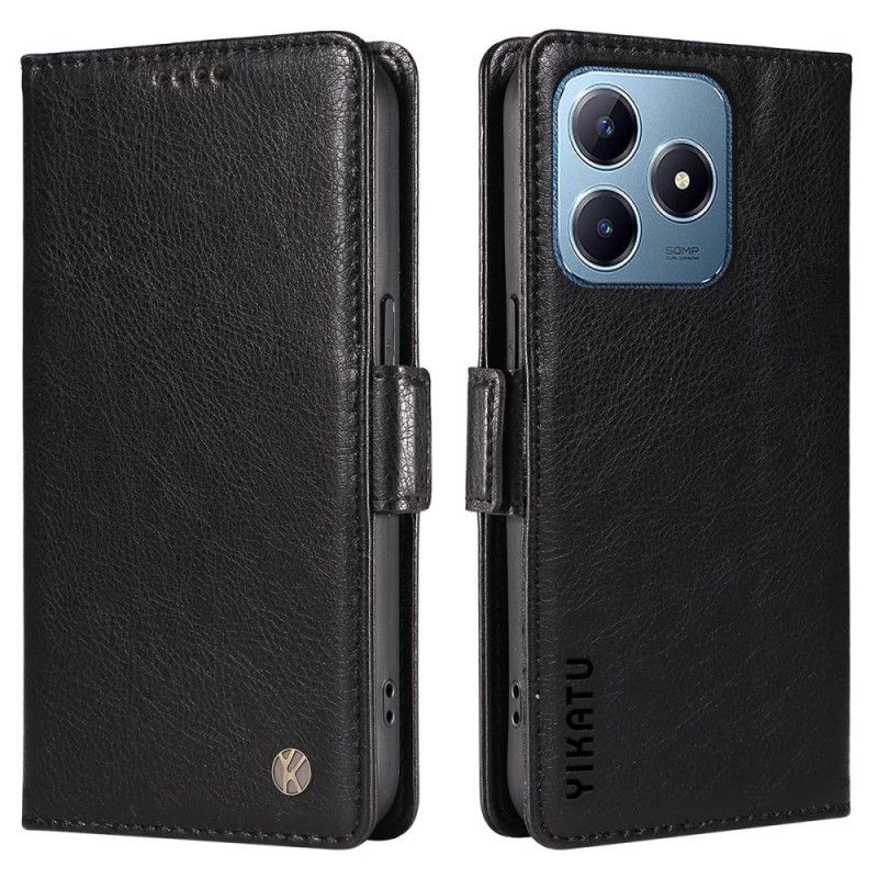 Flip Cover Til Realme Note 60 Vintage Yikatu