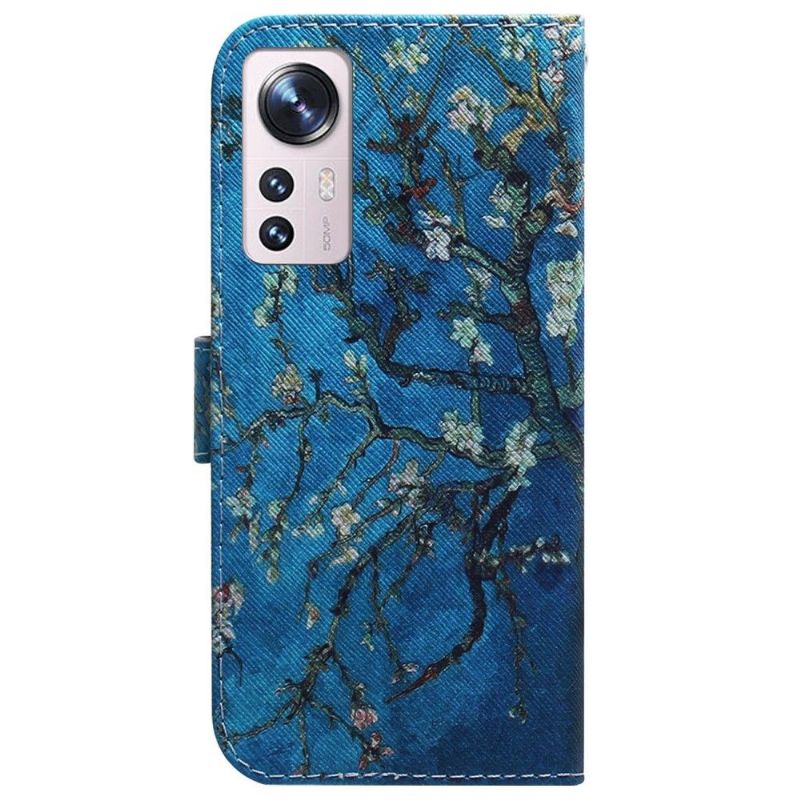 Etui Xiaomi 12 Mandelblomst