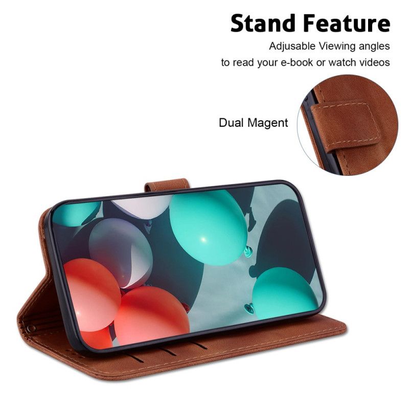 Flip Cover Motorola Edge 50 Neo Design 7