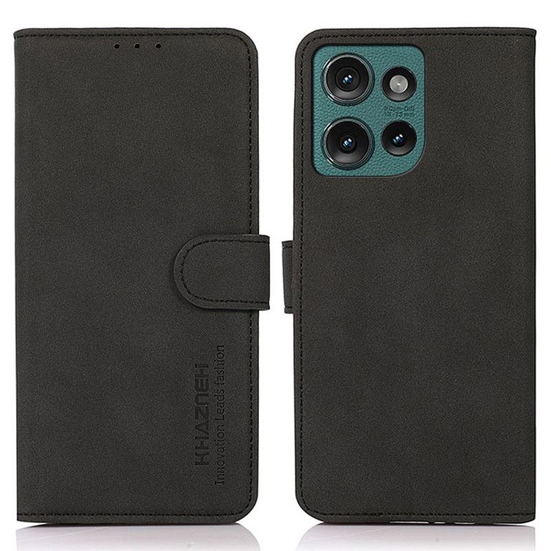 Flip Cover Motorola Edge 50 Neo Khazneh Ruskindseffekt