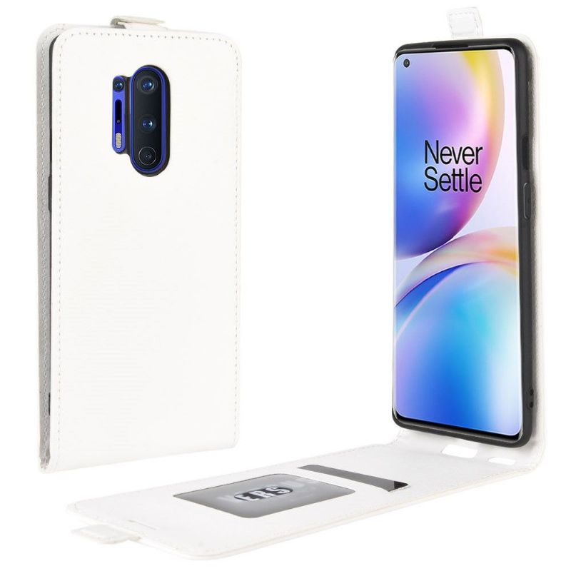 Etui OnePlus 8 Pro Flip Cover Kunstlæder Lodret