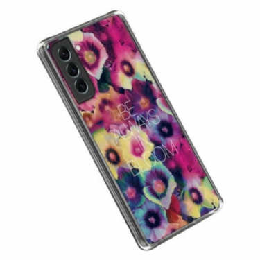 Cover Samsung Galaxy S23 Plus 5G Silikone Er Altid I Blomst