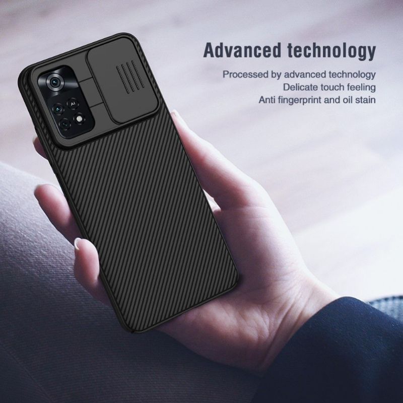 Cover Poco M4 Pro 4G Knastskærm Med Bageste Objektivdæksel