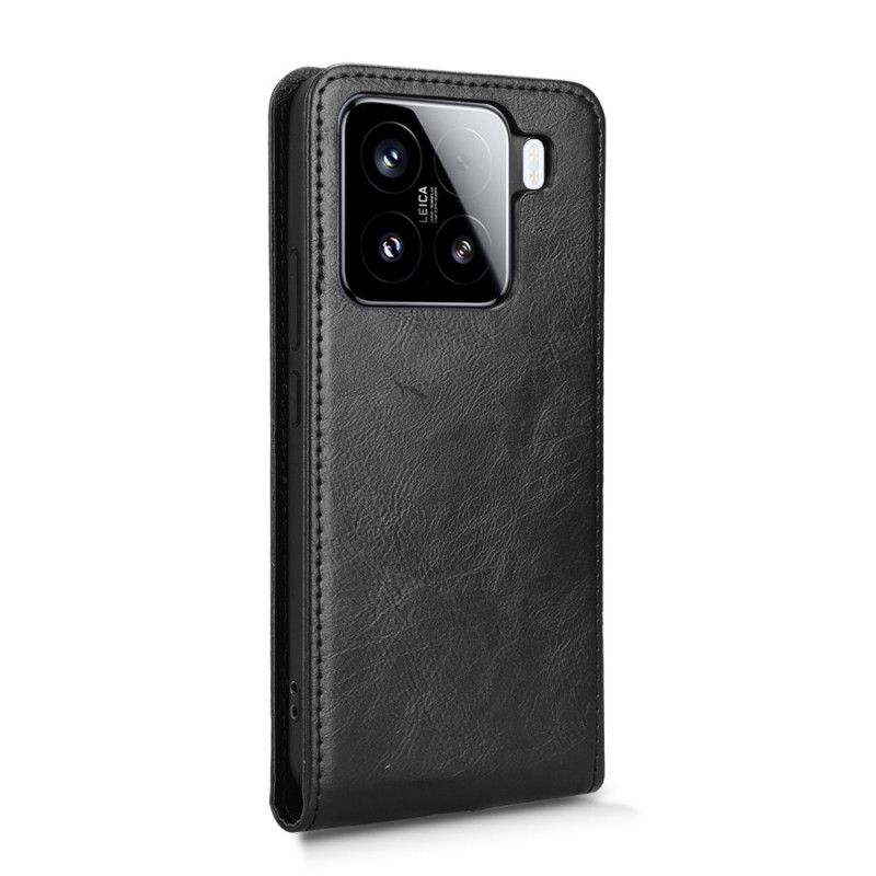 Cover Til Xiaomi 15 Magnetisk Lodret Flipcover