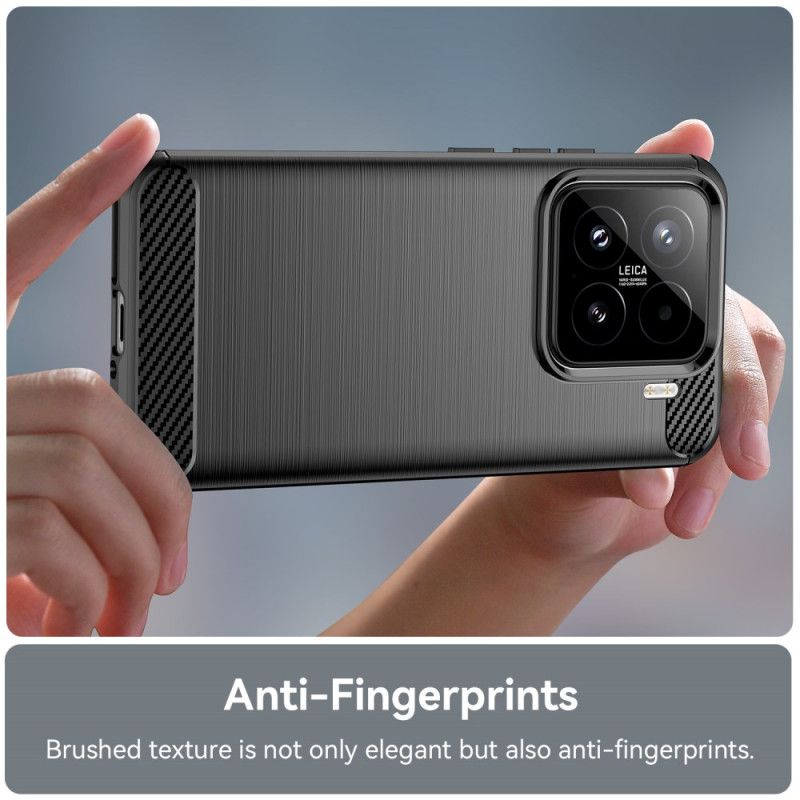 Cover Xiaomi 15 Børstet Kulfiber
