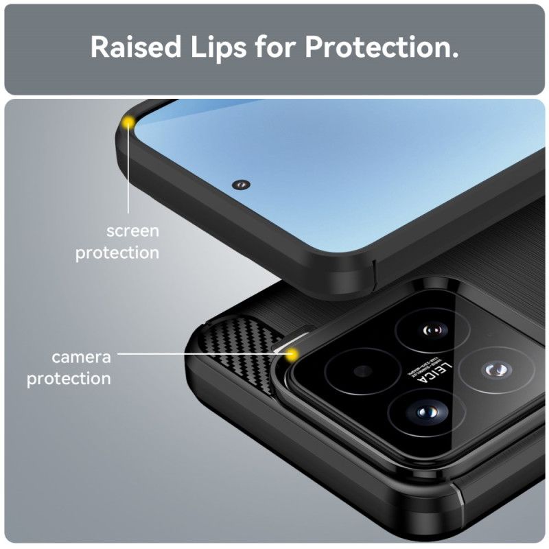 Cover Xiaomi 15 Børstet Kulfiber