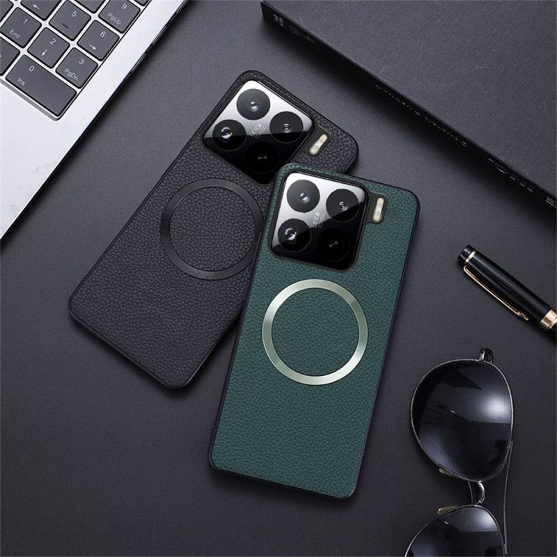 Cover Xiaomi 15 Magsafe-kompatibel Tekstureret Kunstlæder