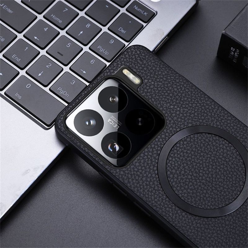 Cover Xiaomi 15 Magsafe-kompatibel Tekstureret Kunstlæder