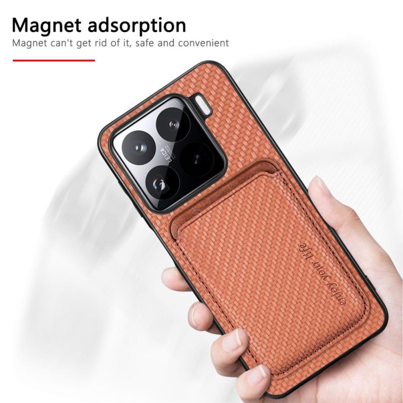 Cover Xiaomi 15 Telefon Etui Aftagelig Kortholder