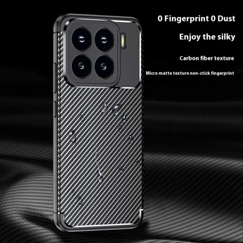 Cover Xiaomi 15 Telefon Etui Kulfibertekstur Og Varmeafledning