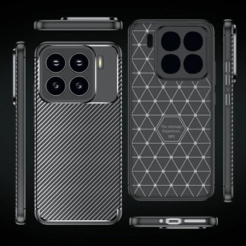 Cover Xiaomi 15 Telefon Etui Kulfibertekstur Og Varmeafledning