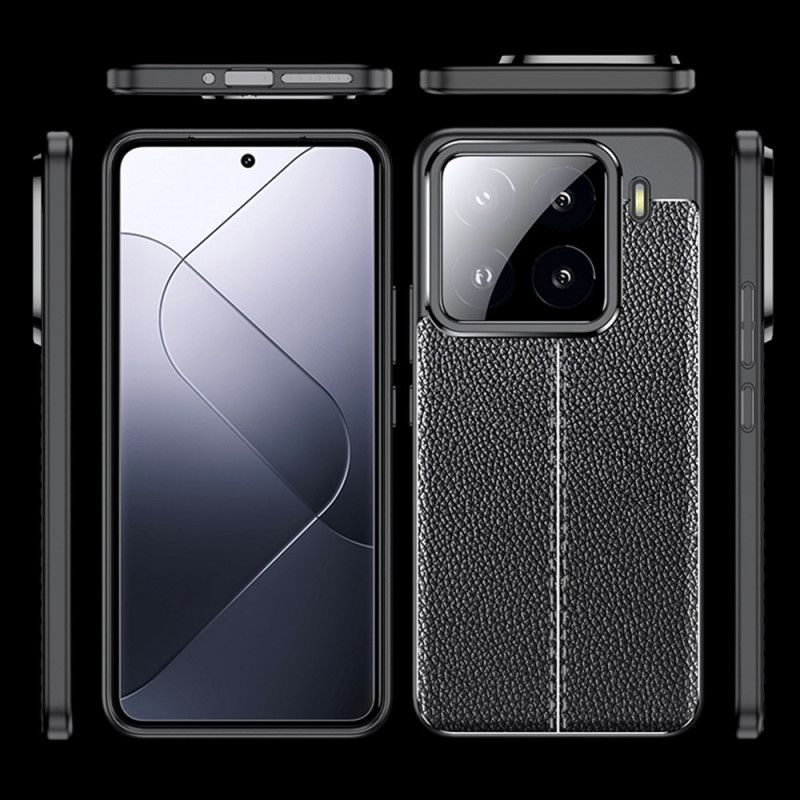 Cover Xiaomi 15 Telefon Etui Litchi-tekstur