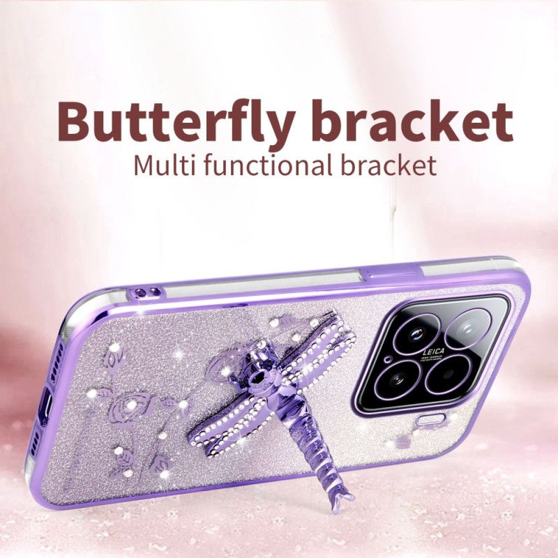 Cover Xiaomi 15 Telefon Etui Sommerfugleholder Kadem
