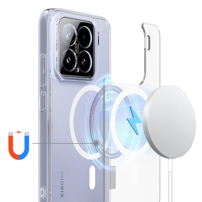 Cover Xiaomi 15 Transparent Magsafe-kompatibel