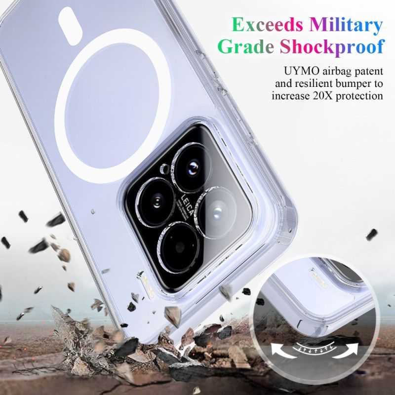 Cover Xiaomi 15 Transparent Magsafe-kompatibel