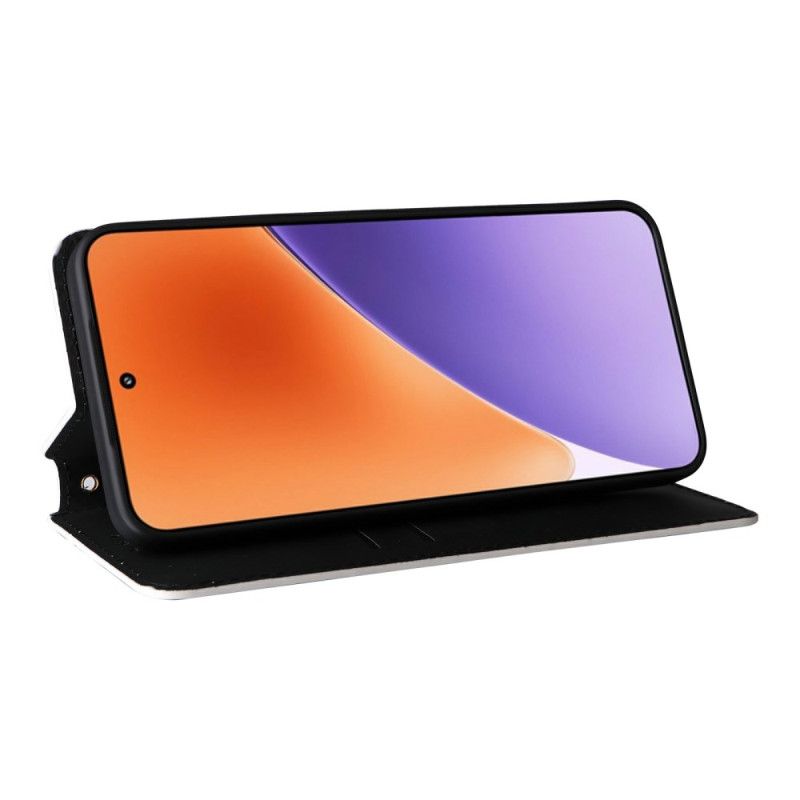 Flip Cover Til Xiaomi 15 3d-diamanter