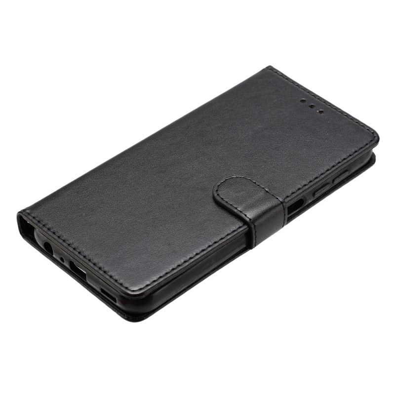 Flip Cover Til Xiaomi 15 Almindelig Læderrem