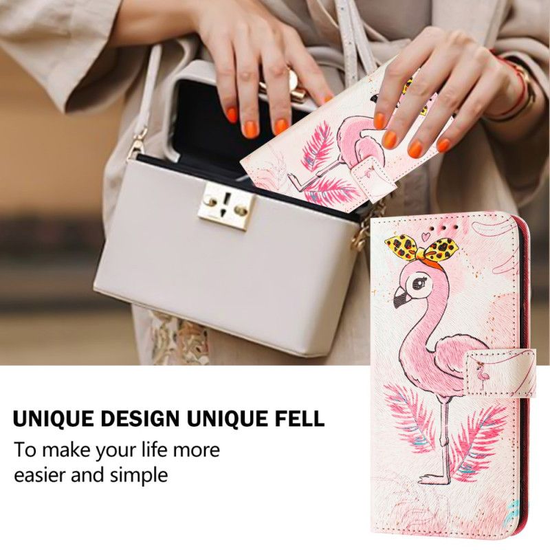 Flip Cover Til Xiaomi 15 Fuglemotiv