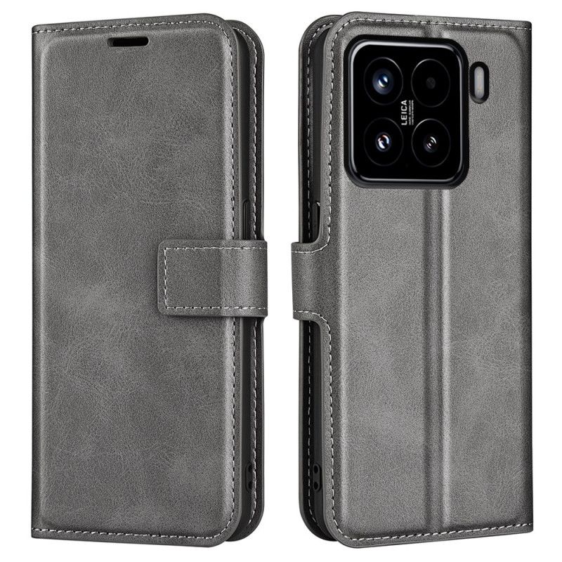 Flip Cover Til Xiaomi 15 Læderstil